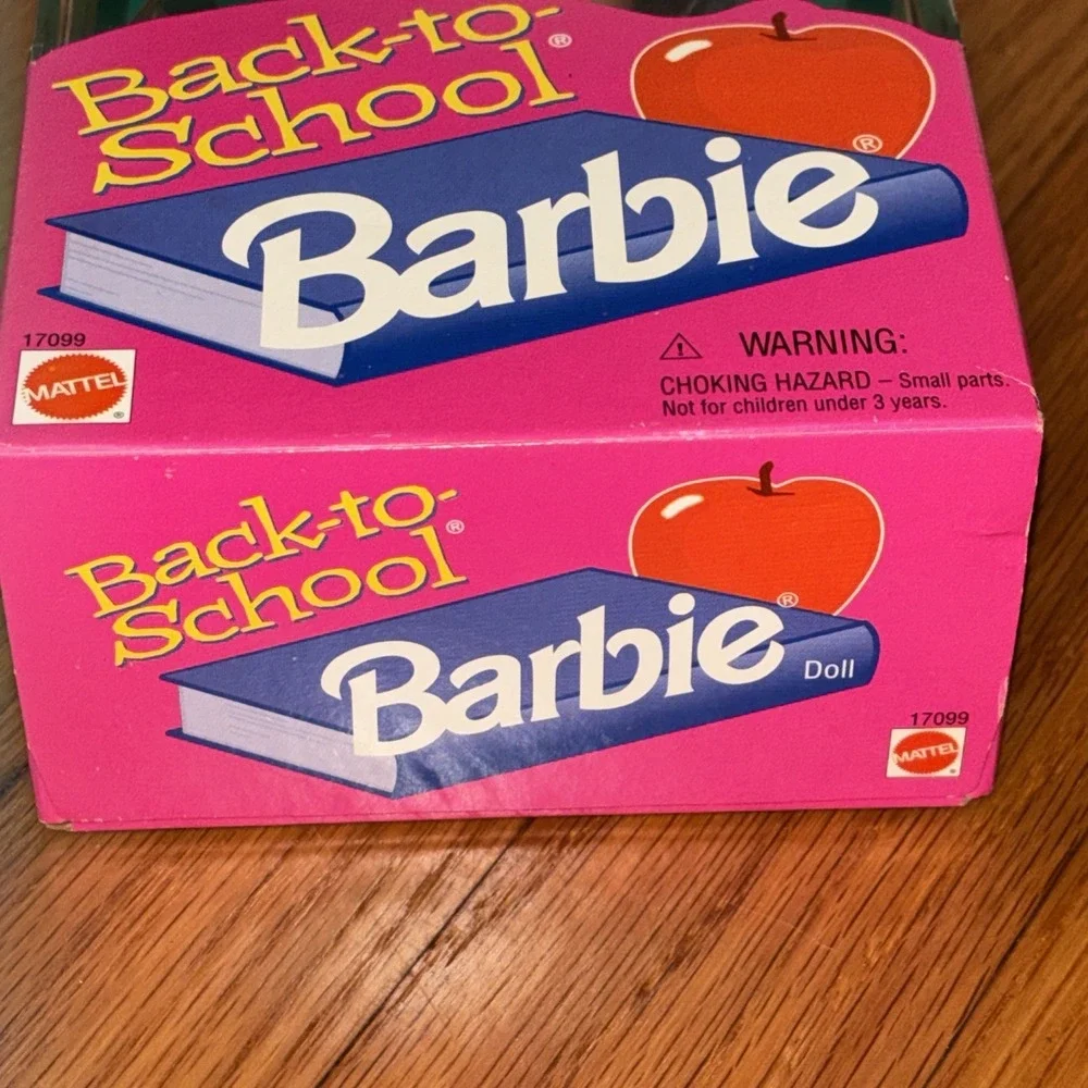 Back to School Barbie #17099 Apple Special Edition 1996 Denim New In Box